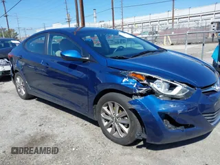 2016 Hyundai Elantra SE with VIN 5NPDH4AE2GH745258, listed as a IAAI auction lot 41818963 with 82,579 mi miles. Bid and sale history available at carsss.com. Image 6.
