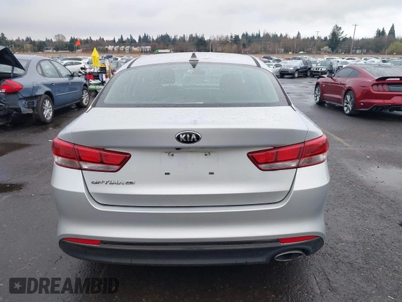 2017 Kia Optima LX with VIN KNAGT4L3XH5162197, listed as a IAAI auction lot 41754002 with 77,141 mi miles. Bid and sale history available at carsss.com. Image 15.