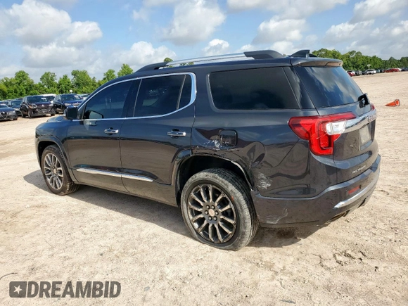 2022 GMC Acadia Denali with VIN 1GKKNXLS7NZ113483, listed as a Copart auction lot 61395605 with 64,934 mi miles and Salvage title. Bid and sale history available at DreamBid. Image 2.