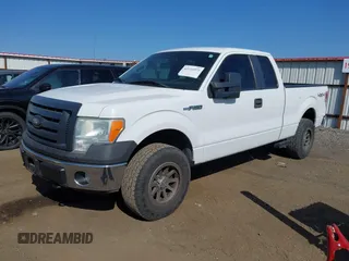 2009 Ford F-150 STX with VIN 1FTRX14829FA66049, listed as a IAAI auction lot 42111075 with 134,043 mi miles and . Bid and sale history available at DreamBid. Image 2.