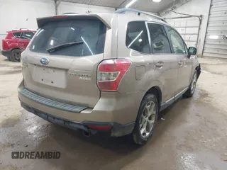 2015 Subaru Forester Touring with VIN JF2SJAUC6FH455446, listed as a IAAI auction lot 42095963 with 152,545 mi miles and . Bid and sale history available at DreamBid. Image 4.