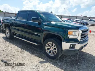 2015 GMC Sierra 1500 SLE with VIN 3GTU2UEC7FG289436, listed as a IAAI auction lot 42520145 with 123,343 mi miles and . Bid and sale history available at DreamBid. Image 1.