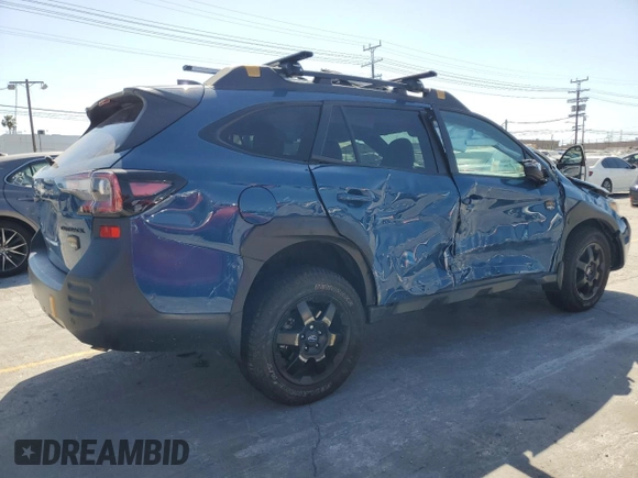 2022 Subaru Outback Wilderness with VIN 4S4BTGUD2N3216701, listed as a Copart auction lot 57120175 with 26,147 mi miles and Salvage title. Bid and sale history available at DreamBid. Image 3.