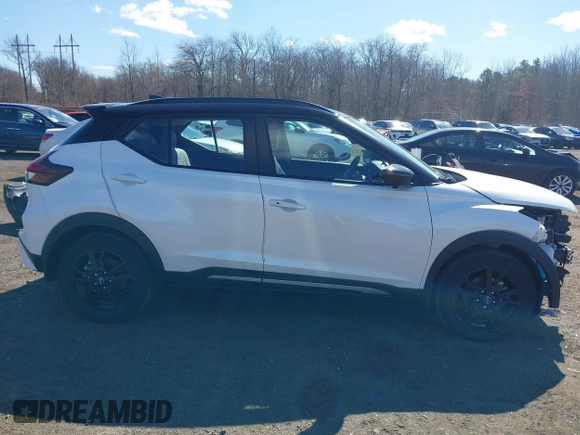 2023 Nissan Kicks SR with VIN 3N1CP5DV6PL473400, listed as a IAAI auction lot 41751167 with 23,539 mi miles. Bid and sale history available at carsss.com. Image 13.
