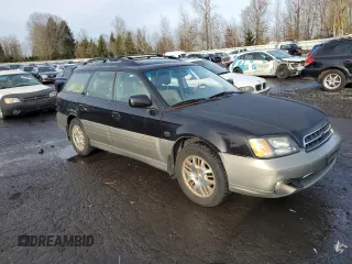 2001 Subaru Legacy Outback L.L. Bean with VIN 4S3BH806017671374, listed as a Copart auction lot 86381044 with 185,696 mi miles and Clean title. Bid and sale history available at DreamBid. Image 4.