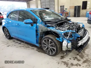 2022 Toyota Corolla Hatchback XSE with VIN JTNC4MBE0N3173052, listed as a Copart auction lot 63792534 with 26,314 mi miles and Salvage Title. Bid and sale history available at carsss.com. Image 4.
