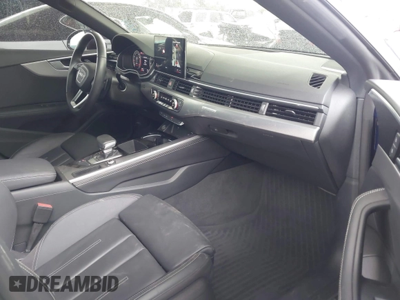 2021 Audi A5 Sportback S line Premium Plus with VIN WAUFACF52MA062945, listed as a IAAI auction lot 41808108 with 68,737 mi miles. Bid and sale history available at carsss.com. Image 5.