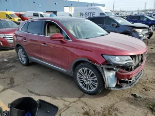 2017 Lincoln MKX Reserve with VIN 2LMPJ6LR5HBL41140, listed as a Copart auction lot 43236215 with 91,749 mi miles and Salvage Title. Bid and sale history available at carsss.com. Image 4.