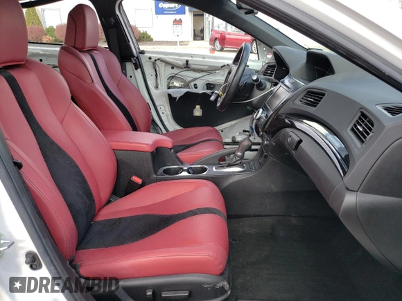 2022 Acura ILX w/Premium/A-Spec Package with VIN 19UDE2F80NA006332, listed as a Copart auction lot 50320165 with 24,053 mi miles and Salvage Title. Bid and sale history available at carsss.com. Image 7.