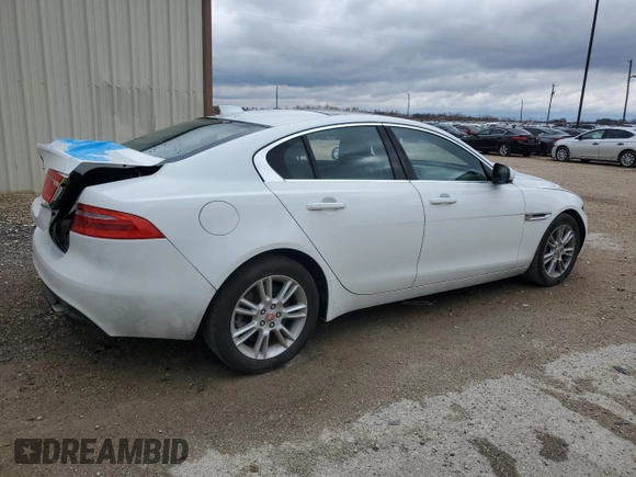 2019 Jaguar XE 25t Premium with VIN SAJAD4FX0KCP49257, listed as a Copart auction lot 87931355 with 72,014 mi miles and Salvage Title. Bid and sale history available at carsss.com. Image 3.
