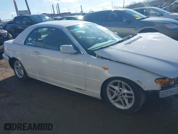 2004 BMW 3 Series 325Ci with VIN WBABW33484PL26856, listed as a IAAI auction lot 41711241 with 141,168 mi miles and . Bid and sale history available at DreamBid. Image 13.