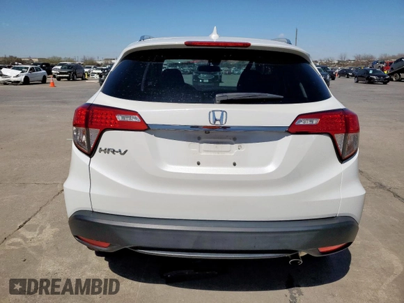 2021 Honda HR-V EX-L with VIN 3CZRU5H74MM715807, listed as a Copart auction lot 49443495 with 43,775 mi miles and Salvage Title. Bid and sale history available at carsss.com. Image 6.