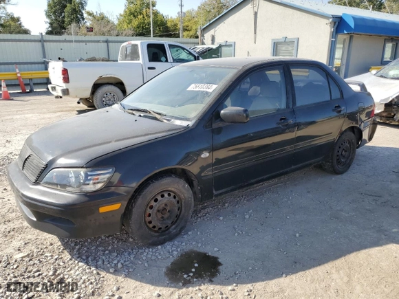 2002 Mitsubishi Lancer ES with VIN JA3AJ26E72U062280, listed as a Copart auction lot 75810384 with 136,149 mi miles and Salvage Title. Bid and sale history available at carsss.com. Image 1.