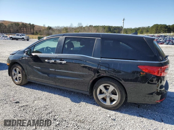 2019 Honda Odyssey EX-L with VIN 5FNRL6H70KB085719, listed as a Copart auction lot 48963065 with 148,694 mi miles and Salvage Title. Bid and sale history available at carsss.com. Image 2.