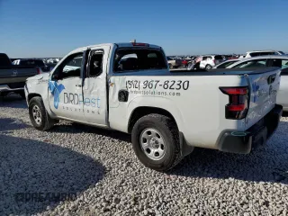 2024 Nissan Frontier S with VIN 1N6ED1CL6RN656660, listed as a Copart auction lot 85485104 with 26,139 mi miles and Salvage title. Bid and sale history available at DreamBid. Image 2.
