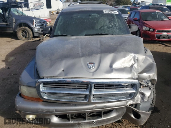 2000 Dodge Durango with VIN 1B4HS28Z6YF255687, listed as a Copart auction lot 84959164 with 189,369 mi miles and Salvage Title. Bid and sale history available at DreamBid. Image 5.