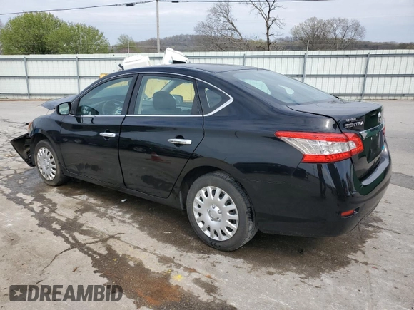 2014 Nissan Sentra SV with VIN 3N1AB7AP4EY241398, listed as a Copart auction lot 50979105 with 37,388 mi miles and Non repairable. Bid and sale history available at DreamBid. Image 2.