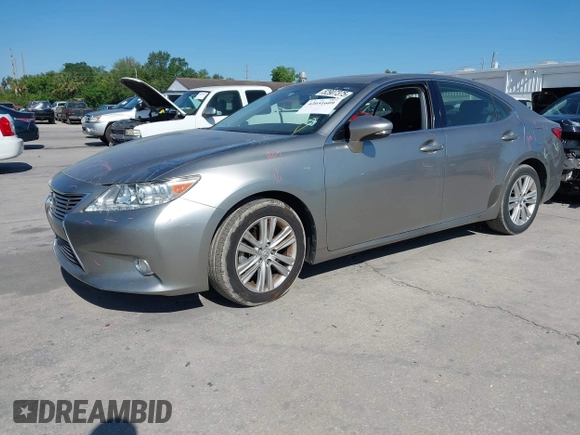 2015 Lexus ES with VIN JTHBK1GG4F2173074, listed as a IAAI auction lot 42051609 with 87,753 mi miles. Bid and sale history available at carsss.com. Image 2.