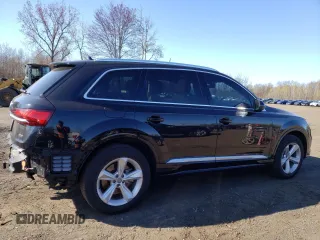2020 Audi Q7 Premium with VIN WA1AXAF79LD000693, listed as a Copart auction lot 52696995 with 46,631 mi miles and Salvage Title. Bid and sale history available at carsss.com. Image 3.
