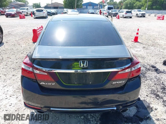 2016 Honda Accord Sport with VIN 1HGCR2F59GA154035, listed as a IAAI auction lot 42714171 with 205,649 mi miles and . Bid and sale history available at DreamBid. Image 16.