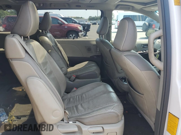2013 Toyota Sienna XLE with VIN 5TDDK3DC2DS052055, listed as a Copart auction lot 89364395 with 219,670 mi miles and Non Repairable. Bid and sale history available at DreamBid. Image 11.
