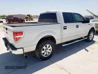 2012 Ford F-150 XL with VIN 1FTFW1CT0CKE05742, listed as a Copart auction lot 52768555 with 152,210 mi miles and Salvage Title. Bid and sale history available at carsss.com. Image 3.