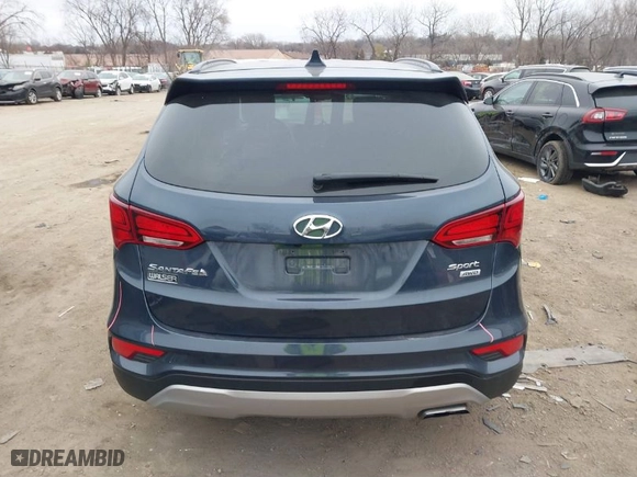 2017 Hyundai Santa Fe Sport 2.4L with VIN 5NMZUDLB5HH034575, listed as a IAAI auction lot 40970070 with NaN miles. Bid and sale history available at carsss.com. Image 16.