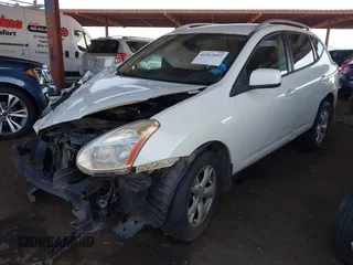 2009 Nissan Rogue SL with VIN JN8AS58T29W060645, listed as a IAAI auction lot 41912602 with 182,482 mi miles and . Bid and sale history available at DreamBid. Image 2.