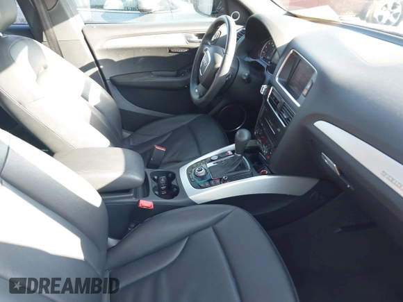 2012 Audi Q5 Premium Plus with VIN WA1DKAFP2CA009491, listed as a IAAI auction lot 41976724 with 109,106 mi miles and . Bid and sale history available at DreamBid. Image 5.