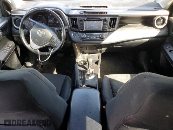 2018 Toyota RAV4 XLE with VIN JTMRFREV6JD244065, listed as a Copart auction lot 49099265 with 121,698 mi miles and Salvage Title. Bid and sale history available at carsss.com. Image 8.
