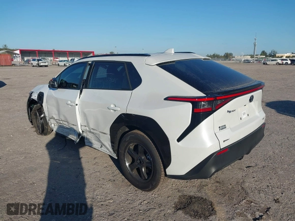 2024 Toyota bZ4X XLE with VIN JTMABACA6RA084552, listed as a IAAI auction lot 41557960 with 1,742 mi miles. Bid and sale history available at carsss.com. Image 3.