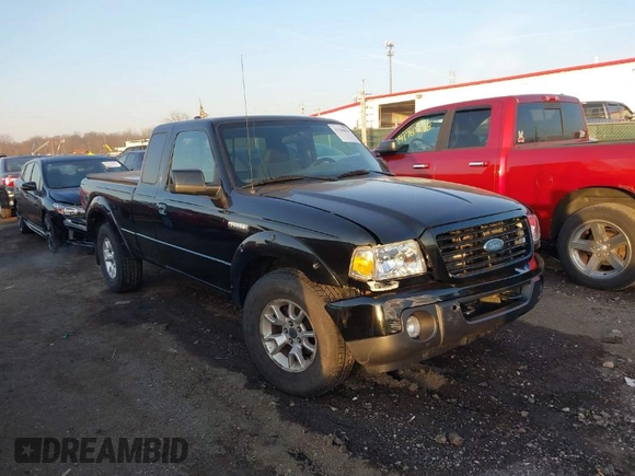 2009 Ford Ranger XL with VIN 1FTZR15E79PA68856, listed as a IAAI auction lot 41784829 with 153,928 mi miles. Bid and sale history available at carsss.com. Image 1.
