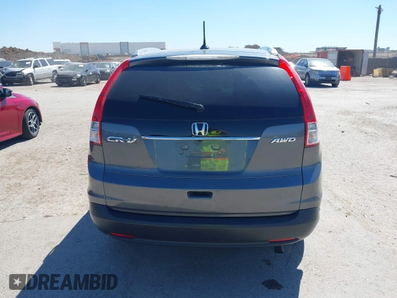 2013 Honda CR-V EX-L with VIN 2HKRM4H78DH610001, listed as a IAAI auction lot 41847397 with 98,239 mi miles. Bid and sale history available at carsss.com. Image 16.
