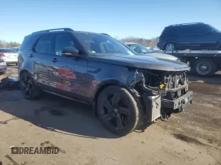 2021 Land Rover Discovery with VIN SALRM4RU1M2454205, listed as a Copart auction lot 45852435 with 55,954 mi miles and Salvage Title. Bid and sale history available at DreamBid. Image 4.