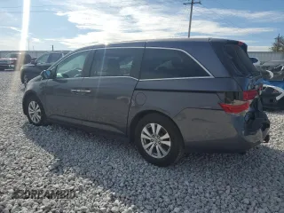 2016 Honda Odyssey EX-L with VIN 5FNRL5H63GB075758, listed as a Copart auction lot 50890445 with 139,564 mi miles and Salvage Title. Bid and sale history available at carsss.com. Image 2.