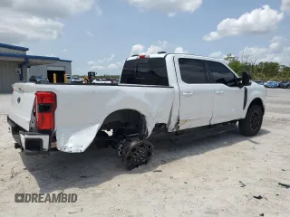 2024 Ford F-250 XL with VIN 1FT8W2BAXRED72805, listed as a Copart auction lot 58874235 with 19,786 mi miles and Salvage title. Bid and sale history available at DreamBid. Image 3.