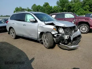 2017 Nissan Pathfinder Platinum with VIN 5N1DR2MMXHC910213, listed as a Copart auction lot 62754275 with 151,669 mi miles and Salvage title. Bid and sale history available at DreamBid. Image 14.