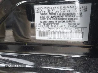 2024 Nissan Sentra S with VIN 3N1AB8BV1RY323923, listed as a IAAI auction lot 41393590 with 13,711 mi miles. Bid and sale history available at carsss.com. Image 9.