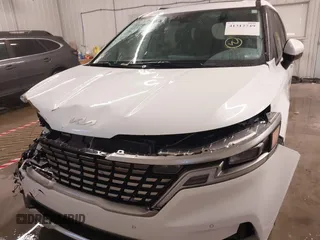 2023 Kia Carnival SX with VIN KNDNE5H38P6207438, listed as a IAAI auction lot 41312749 with 55,403 mi miles. Bid and sale history available at carsss.com. Image 12.