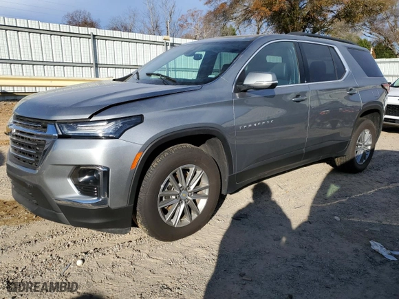 2023 Chevrolet Traverse LT Leather with VIN 1GNERHKW8PJ196485, listed as a Copart auction lot 82969514 with 0 mi miles and Salvage Title. Bid and sale history available at carsss.com. Image 1.