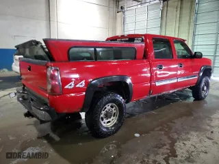 2003 Chevrolet Silverado 2500HD LS with VIN 1GCHK23U63F150722, listed as a Copart auction lot 88763435 with 266,358 mi miles and Clean Title. Bid and sale history available at carsss.com. Image 3.