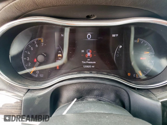 2016 Jeep Grand Cherokee Overland z VIN 1C4RJFCG8GC316271, wystawiony jako Copart lot #57245065 z przebiegiem 125 820 mil mil oraz Szkoda całkowita • Salvage title. Historia ofert i sprzedaży dostępna na DreamBid. Obrazek 9.