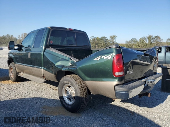 2003 Ford Super Duty F-250 XL with VIN 1FTNX21S03EB08722, listed as a Copart auction lot 75127904 with 95,623 mi miles and Salvage Title. Bid and sale history available at carsss.com. Image 2.