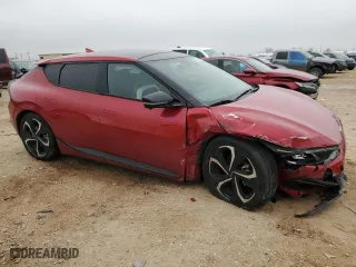 2022 Kia EV6 GT-Line with VIN KNDC4DLC5N5031009, listed as a Copart auction lot 42906435 with 27,280 mi miles and Salvage Title. Bid and sale history available at carsss.com. Image 4.