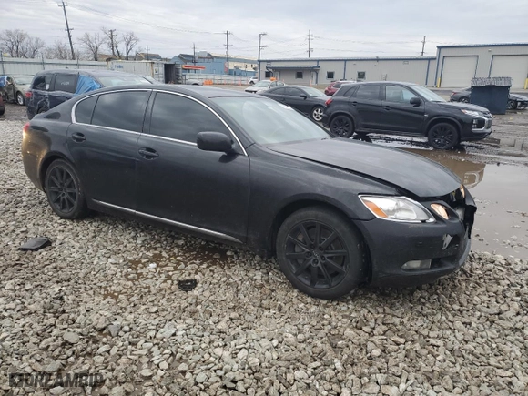 2007 Lexus GS 350 with VIN JTHCE96S670004669, listed as a Copart auction lot 47861225 with NaN miles and Salvage Title. Bid and sale history available at carsss.com. Image 4.