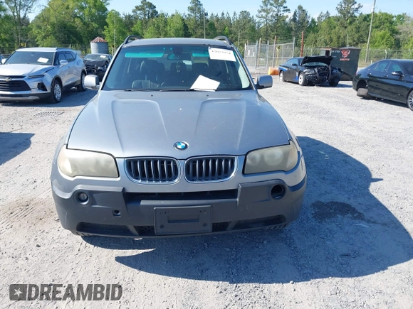 2005 BMW X3 3.0i with VIN WBXPA93445WD16297, listed as a IAAI auction lot 42073854 with 216,545 mi miles and . Bid and sale history available at DreamBid. Image 12.