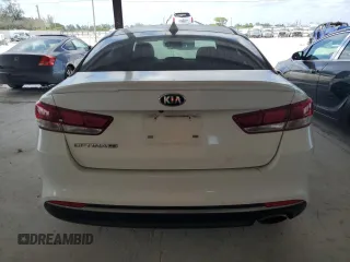 2016 Kia Optima LX with VIN KNAGT4L31G5071561, listed as a Copart auction lot 55456545 with 65,133 mi miles and Salvage Title. Bid and sale history available at carsss.com. Image 6.