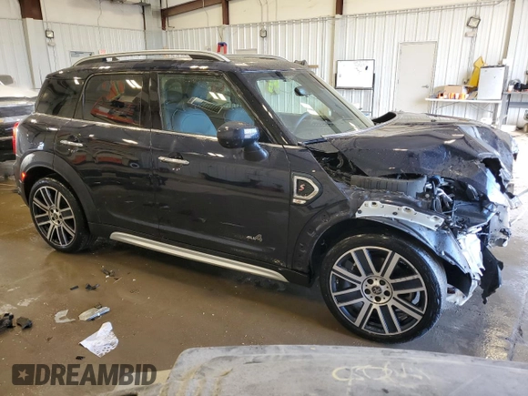 2024 MINI Countryman Cooper S with VIN WMZ83BR07R3R39425, listed as a Copart auction lot 78035884 with 22,247 mi miles and Salvage Title. Bid and sale history available at carsss.com. Image 4.