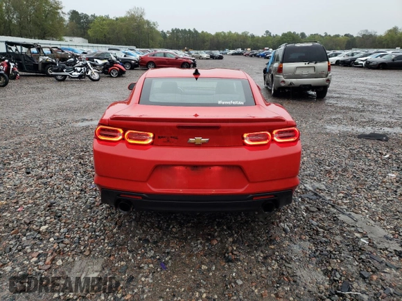 2021 Chevrolet Camaro 1LS with VIN 1G1FB1RX2M0126286, listed as a Copart auction lot 46243153 with 75,617 mi miles. Bid and sale history available at carsss.com. Image 6.