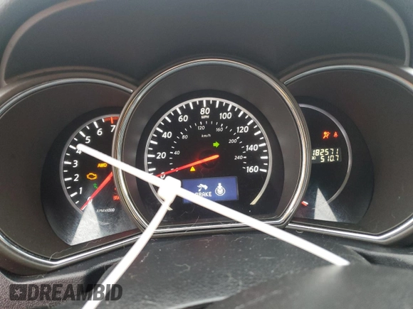 2013 Nissan Murano SV with VIN JN8AZ1MWXDW303583, listed as a Copart auction lot 42982695 with 182,571 mi miles and Salvage Title. Bid and sale history available at carsss.com. Image 9.